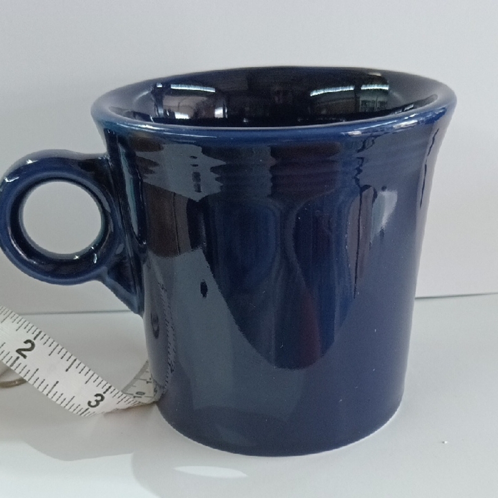 Elegant Blue Ceramic Mug